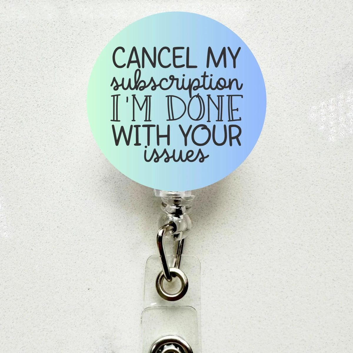 Funny 'Cancel My Subscription' Badge Reel