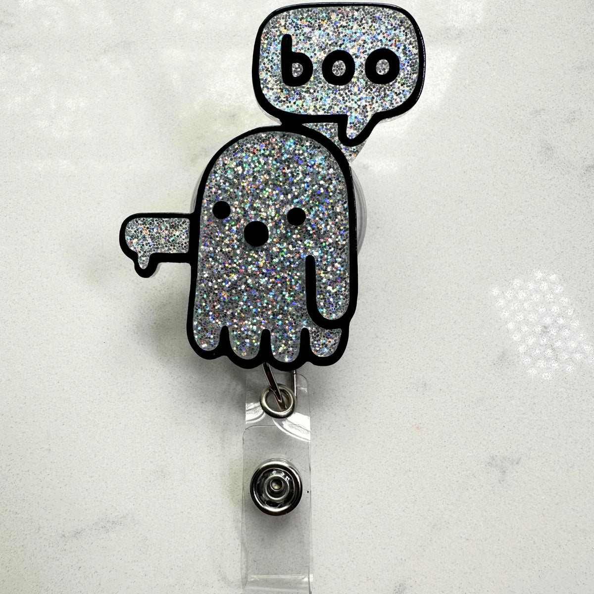 Ghost Of Disapproval Badge Reel - Halloween Gift
