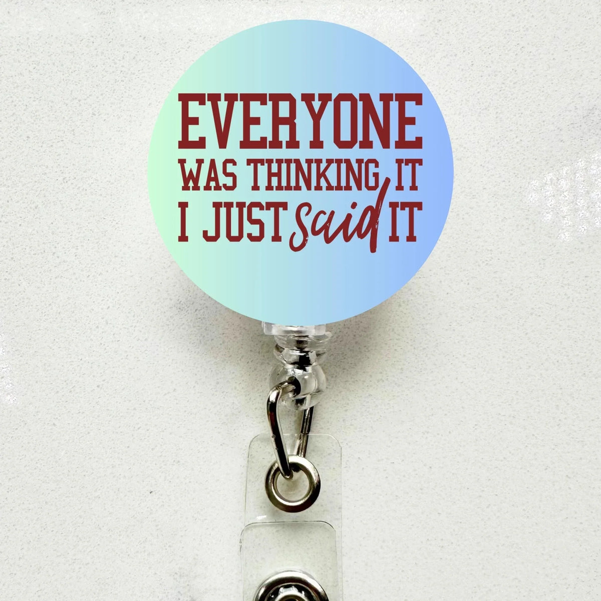 Funny 'Everyone Was Thinking It' Badge Reel