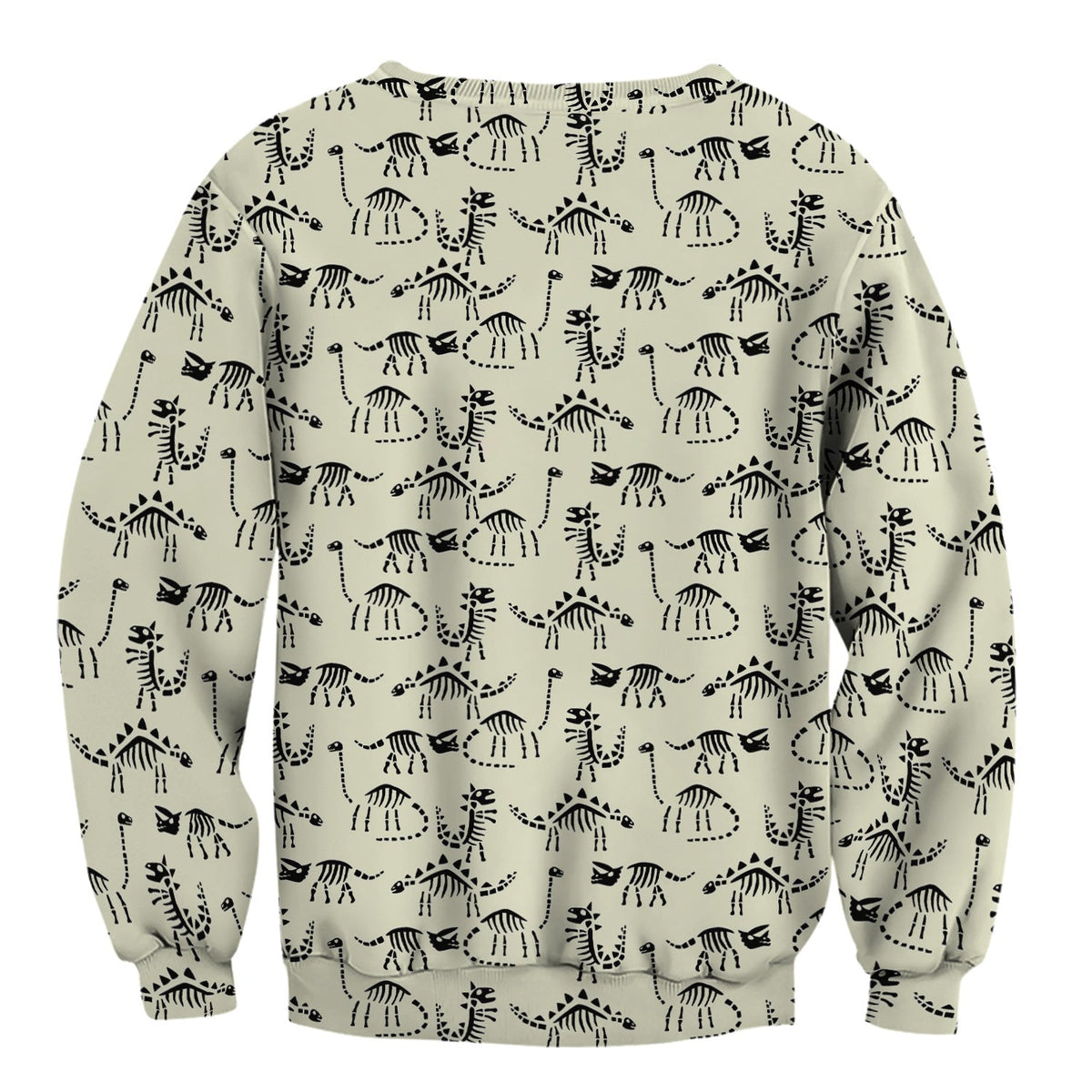 Dinosaur Skeleton Fossil Nurse Scrub Top