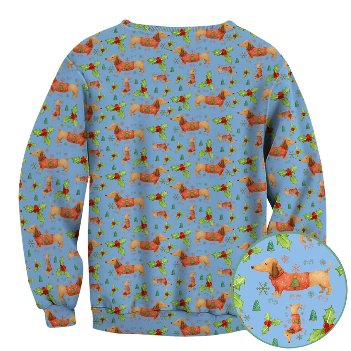 Dachshund Nurse Scrub Top - Christmas Gift