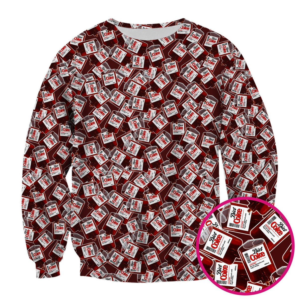 Vintage Soda Bottle Red Nurse Scrub Top