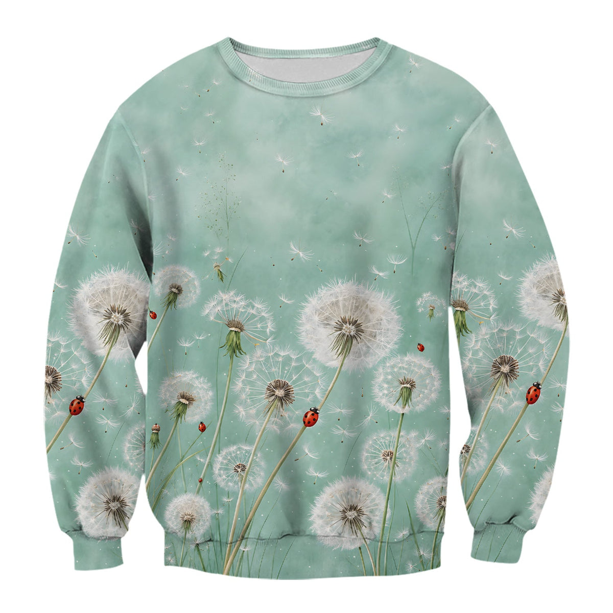 Dandelion Wishes Ladybug Nurse Scrub Top