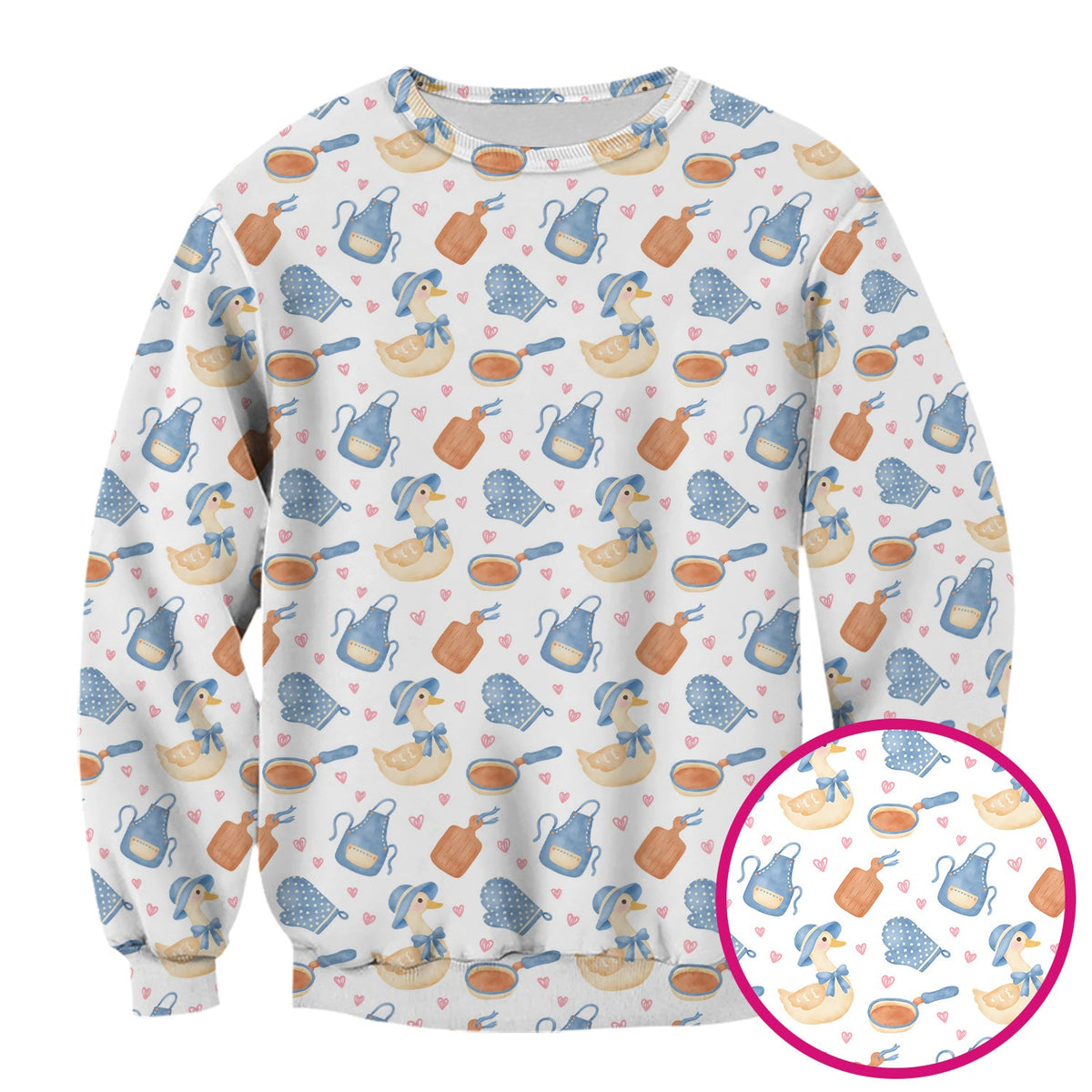 Duck Apron Kitchen Utensil Nurse Scrub Top
