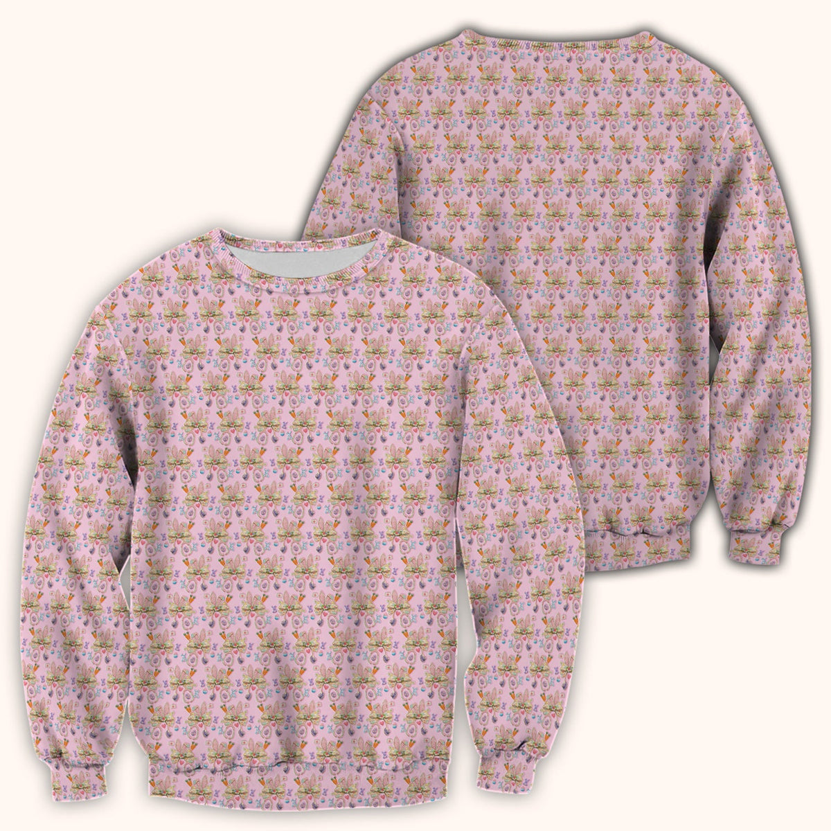 Bunny Stethoscope Nurse Scrub Top - Easter Gift