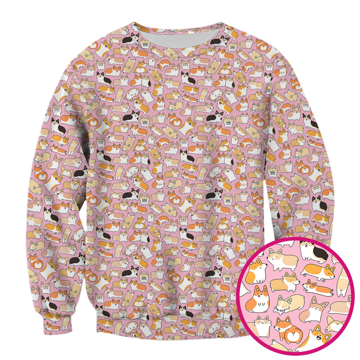 Corgi Nurse Scrub Top