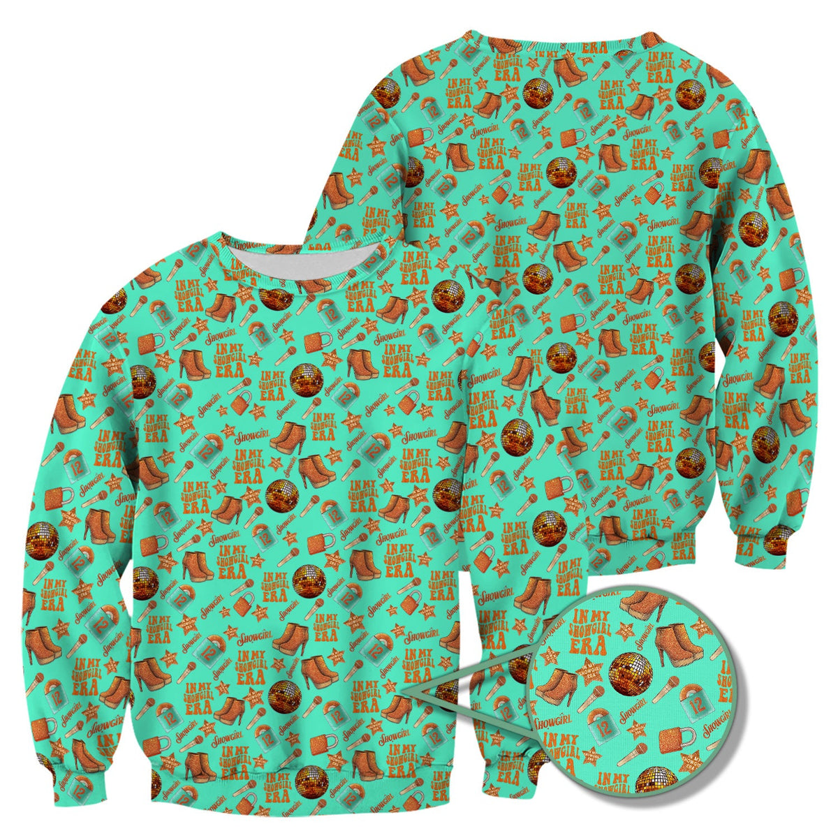 Showgirl Orange Graphic Nurse Shirt