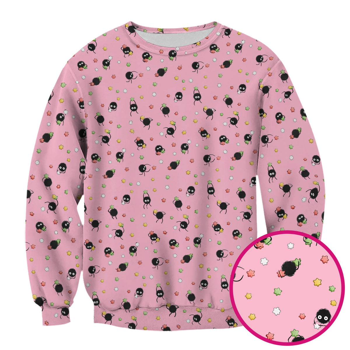 Funny Spider Pattern  Scrub Top, Cartoon Spider Pattern Nursing Uniform For Women