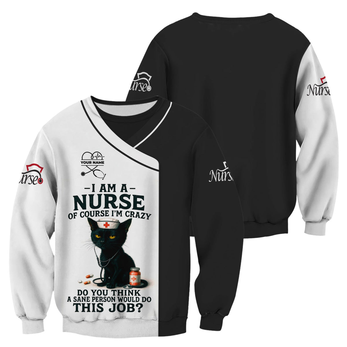 Personalized Funny Nurse Shirt - Gift Idea