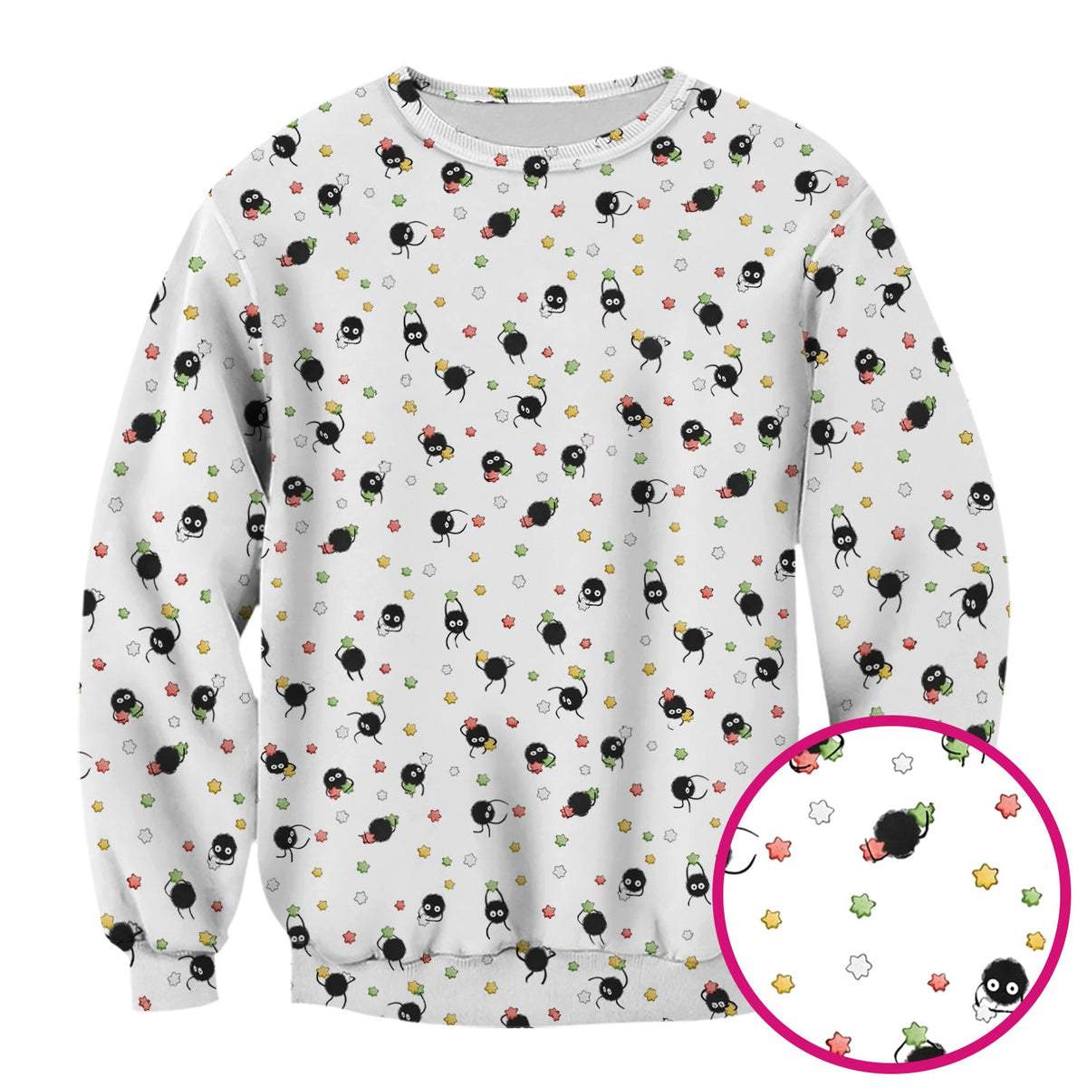 Funny Spider Pattern  Scrub Top, Cartoon Spider Pattern Nursing Uniform For Women