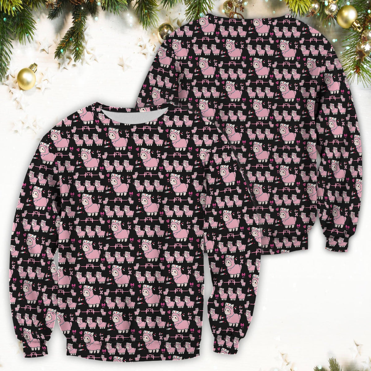 Llama Ain't Got Time For Your Drama Nurse Scrub Top