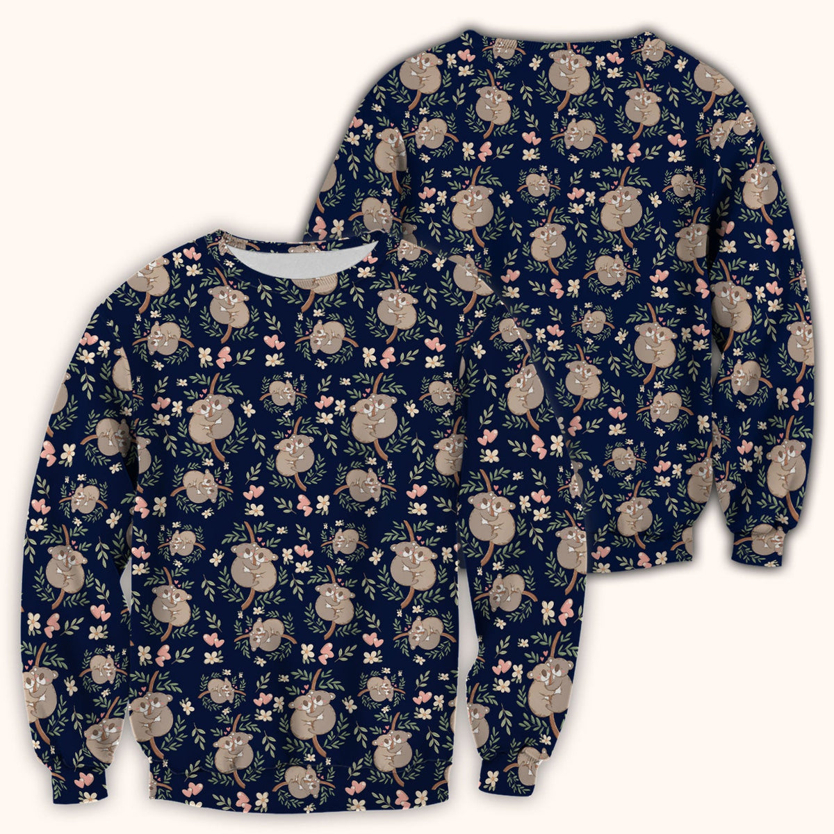 Koala Love Nurse Scrub Top