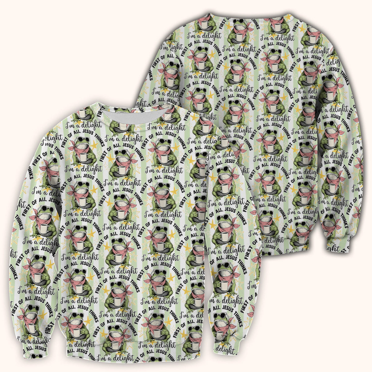 Frog Coffee Quote Nurse Scrub Top