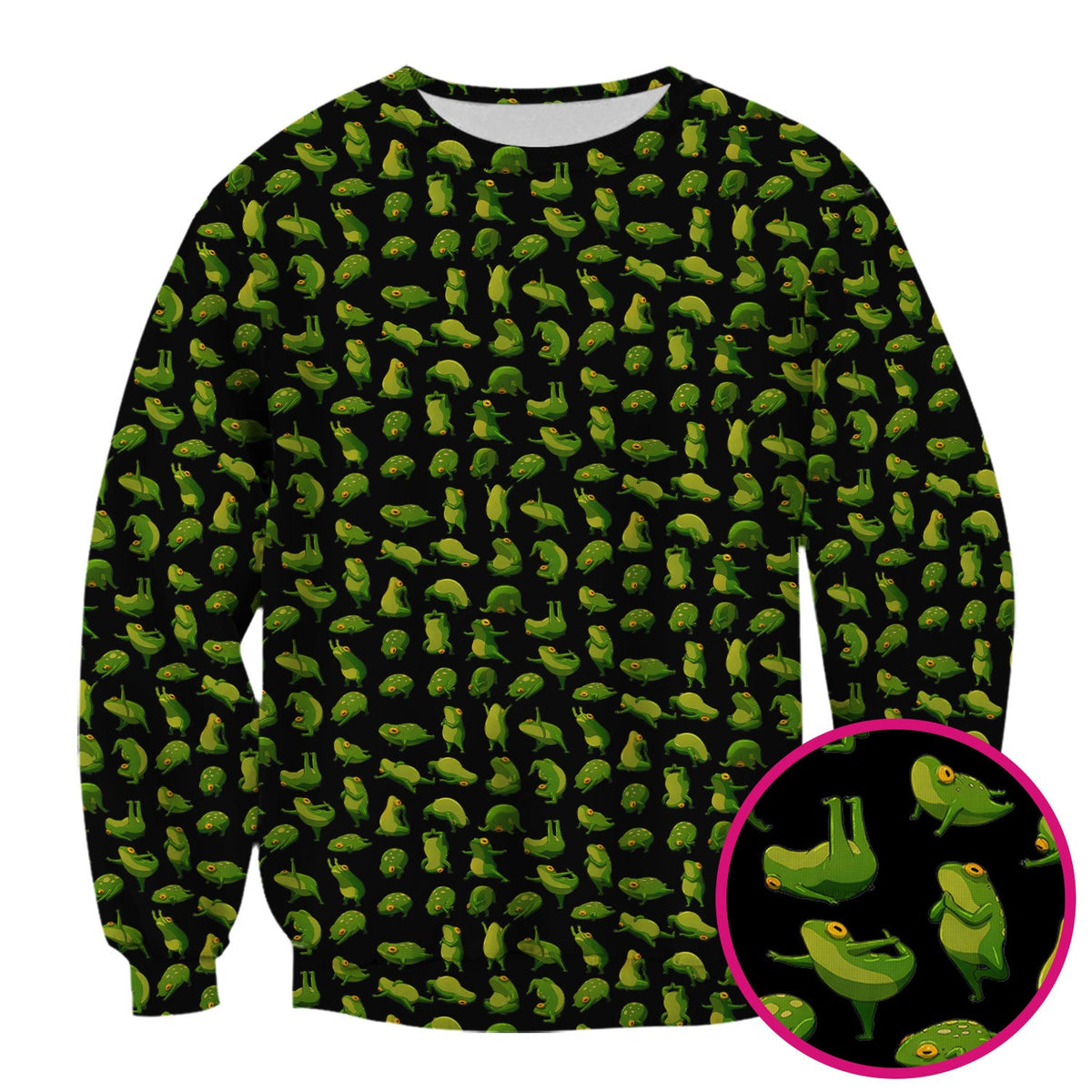 Frog Cartoon Nurse Scrub Top