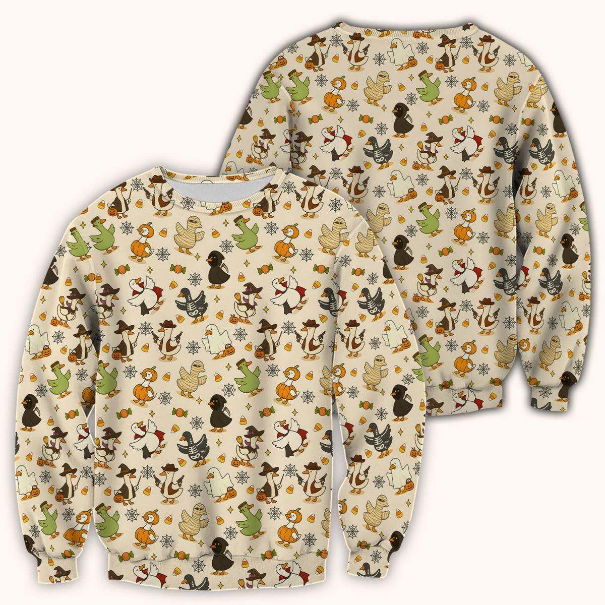 Costume Ducks Nurse Scrub Top - Halloween Gift