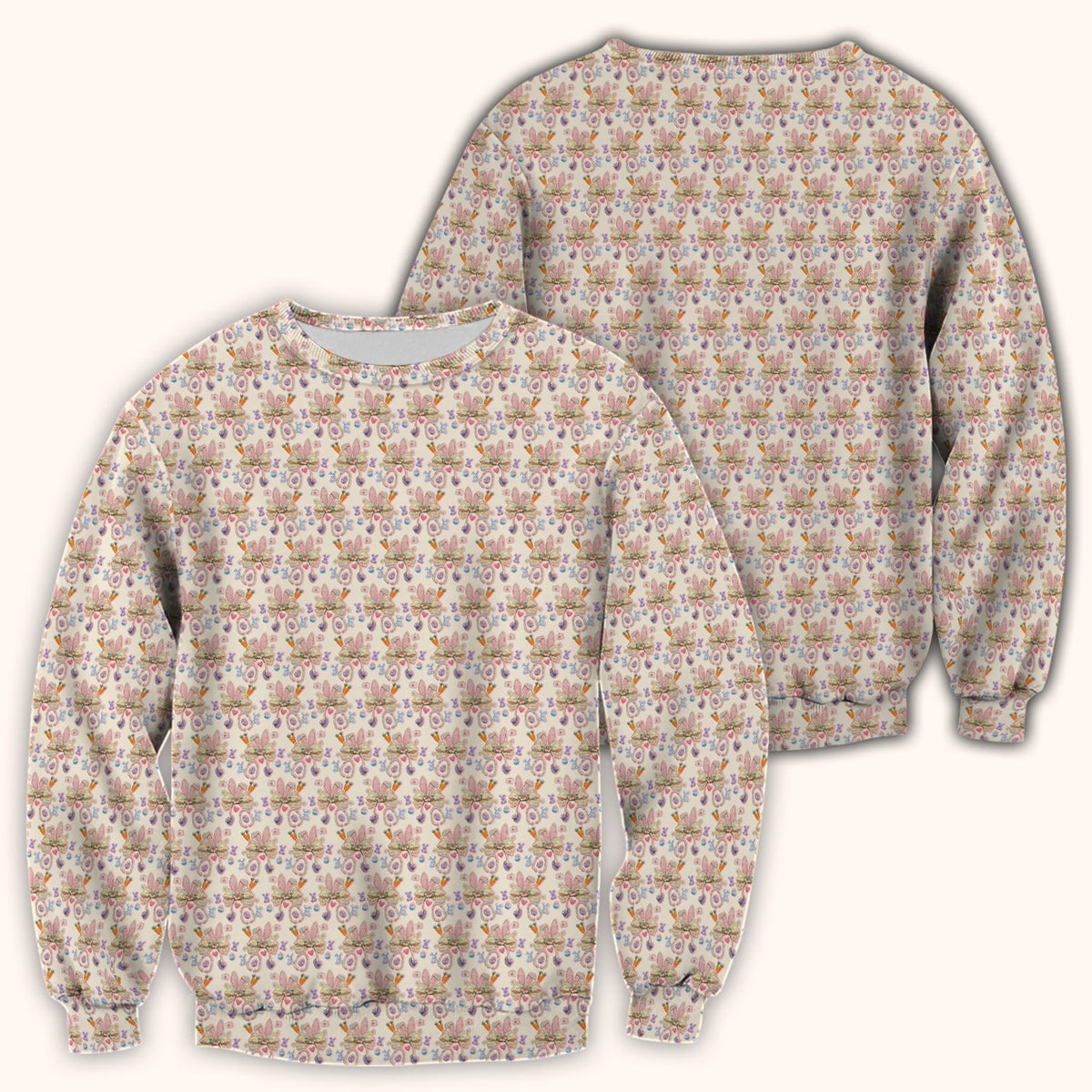 Bunny Stethoscope Nurse Scrub Top - Easter Gift