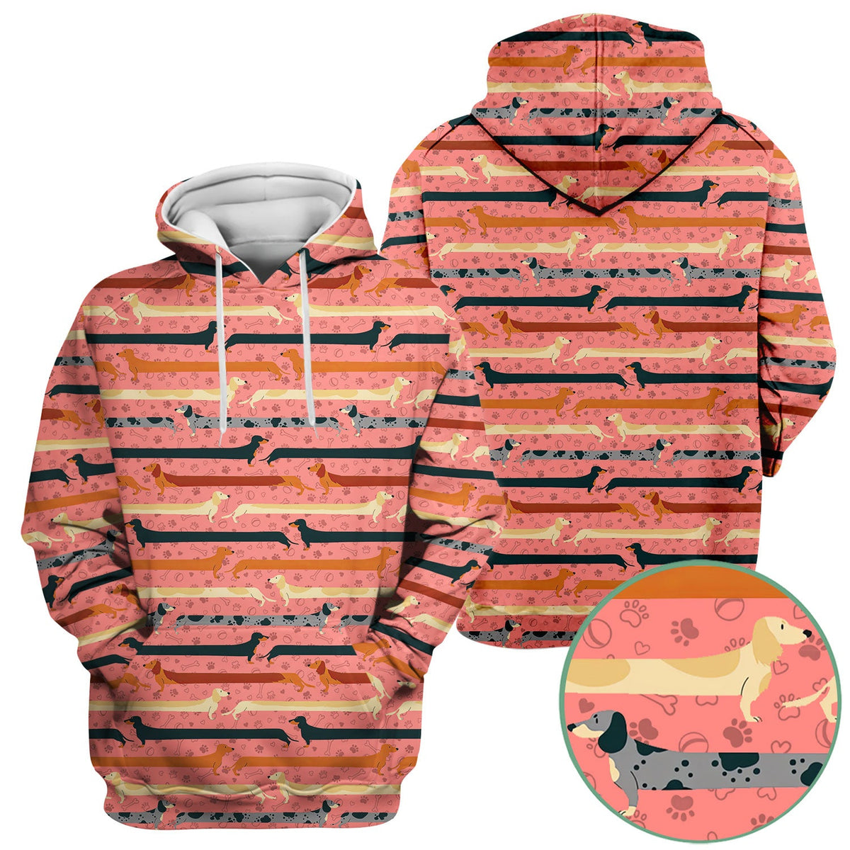It's Been A Long Day Dachshund Nurse Scrub Top