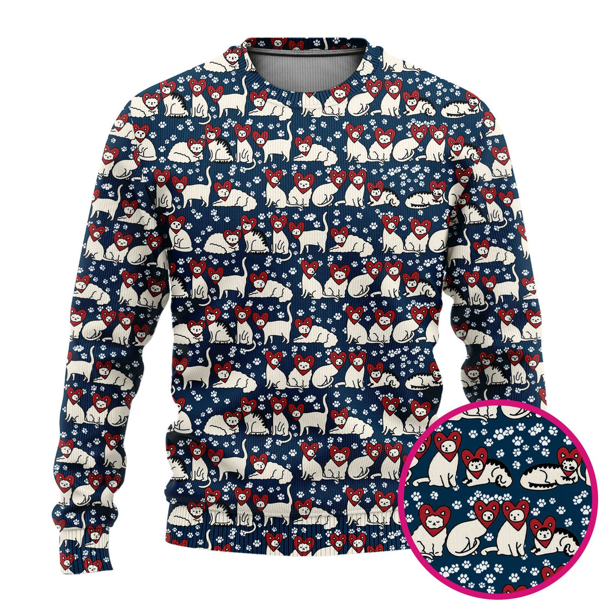 Cat Heart Nurse Scrub Set