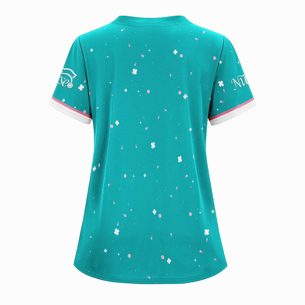 Personalized Once A Nurse Medical Tools Scrub Top