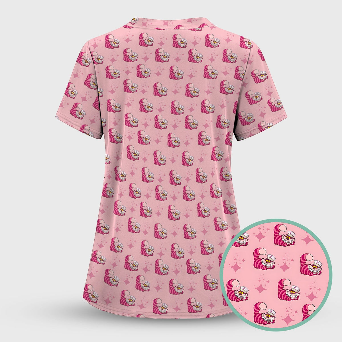 Pink Mouse Nurse Shirt