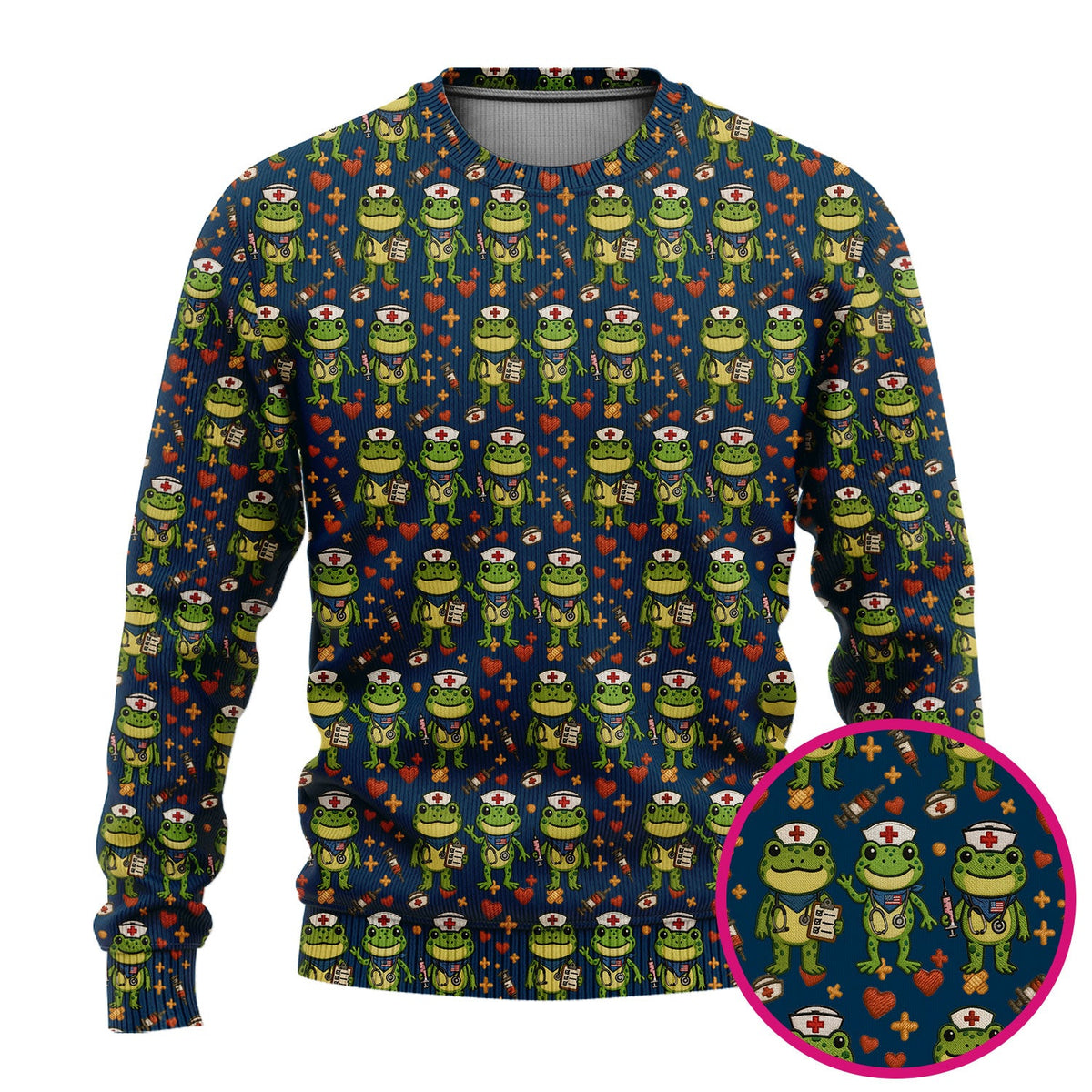 Frog Ugly Christmas Sweater