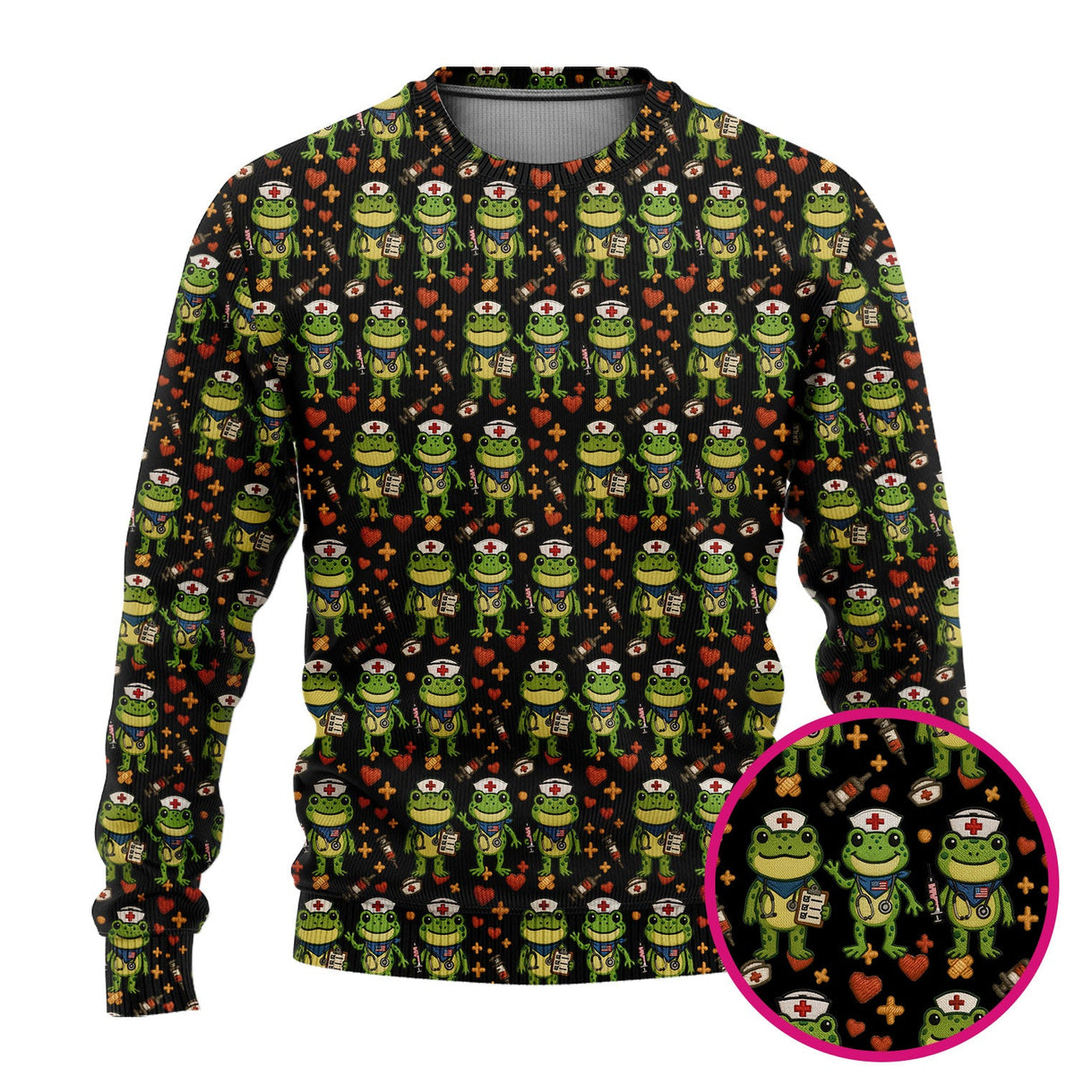 Frog Ugly Christmas Sweater