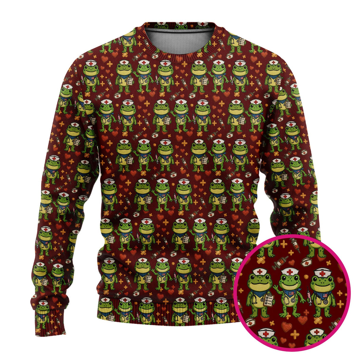 Frog Ugly Christmas Sweater