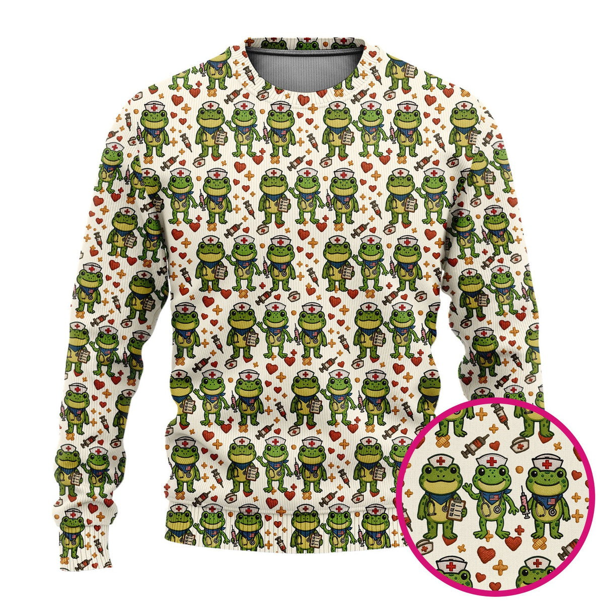 Frog Ugly Christmas Sweater