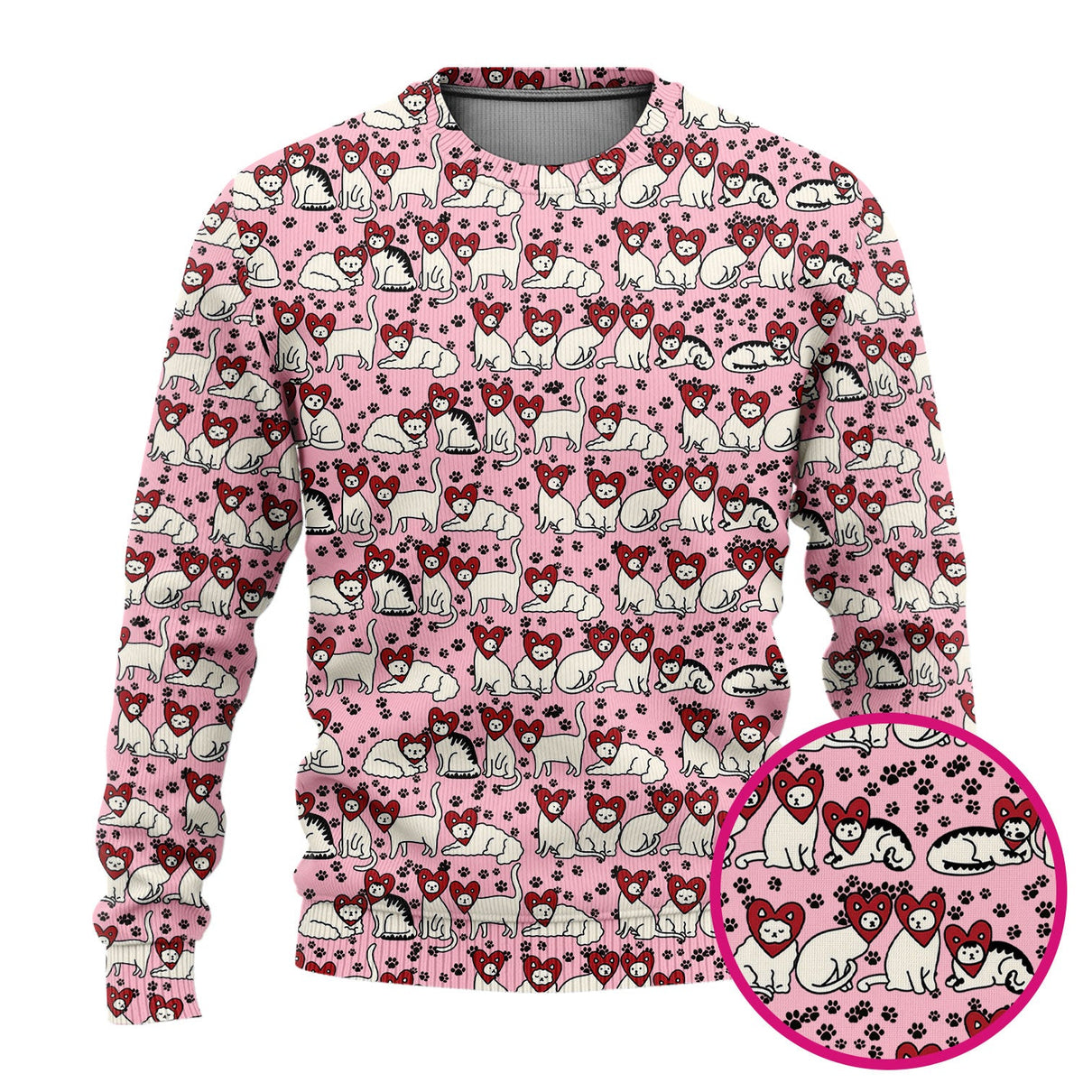 Cat Heart Nurse Scrub Set