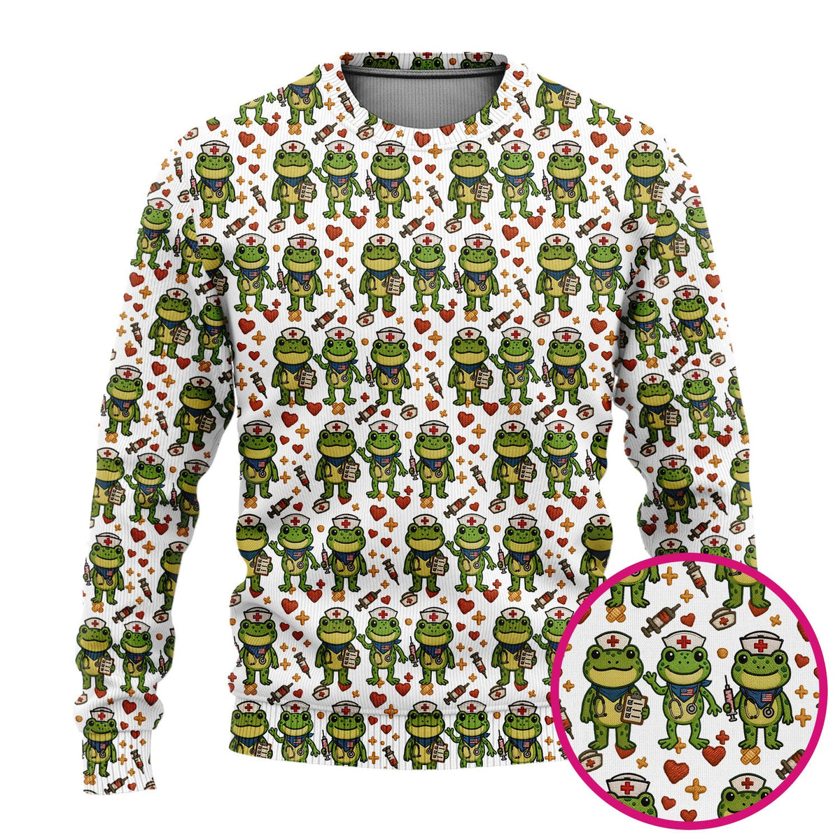 Frog Ugly Christmas Sweater