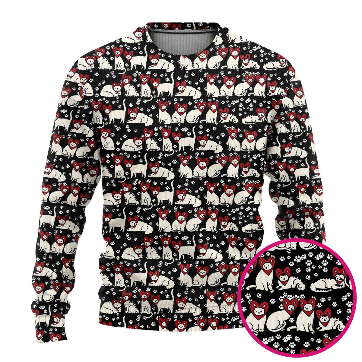 Cat Heart Nurse Scrub Set
