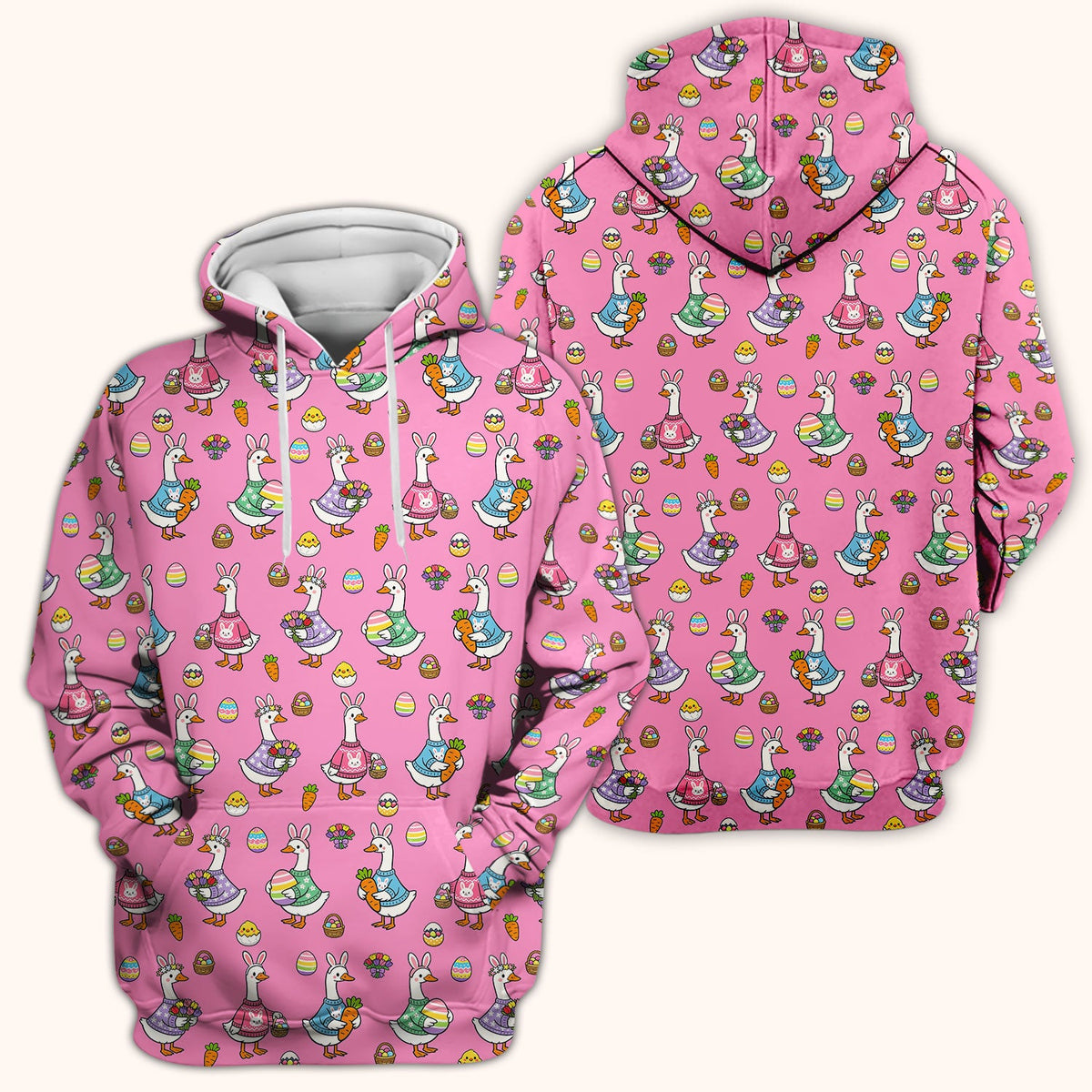 Easter Goose Nurse Scrub Top