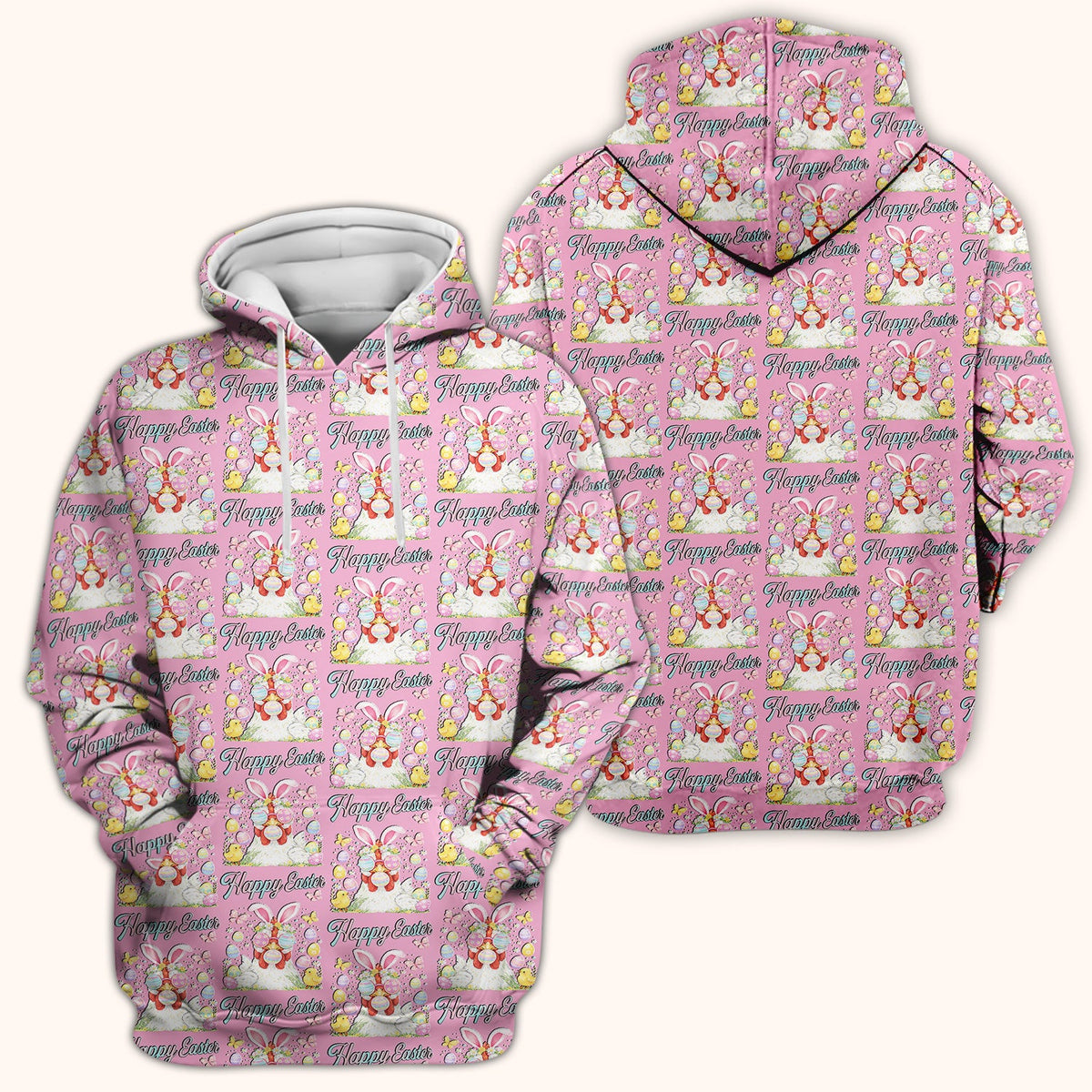 Bunny Eggs Nurse Scrub Top - Easter Gift