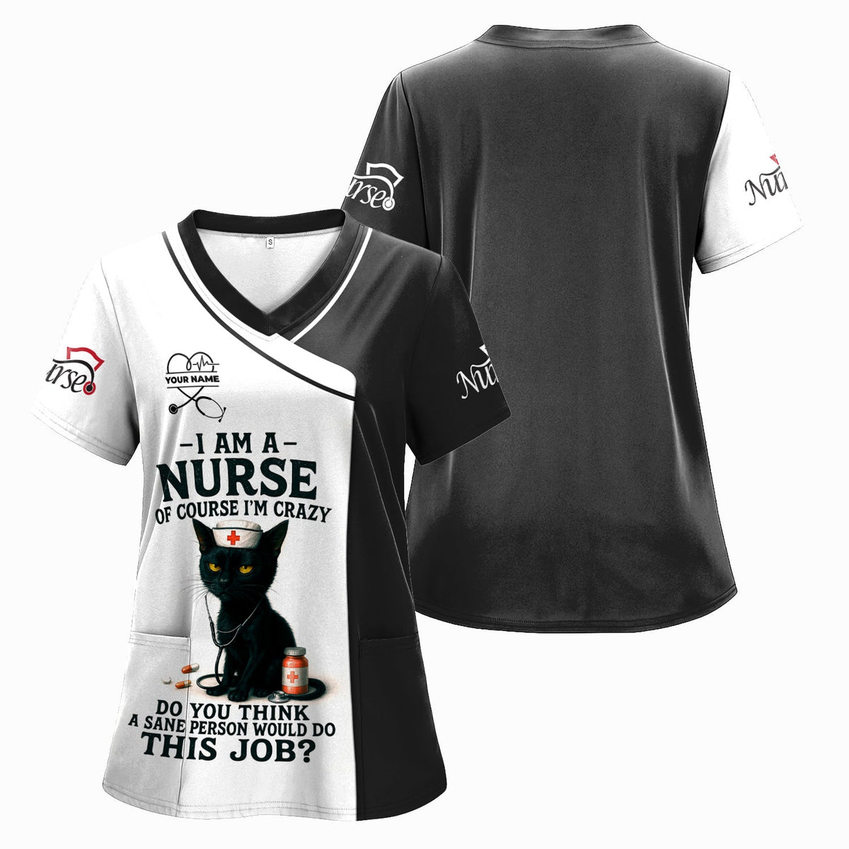 Personalized Funny Nurse Shirt - Gift Idea