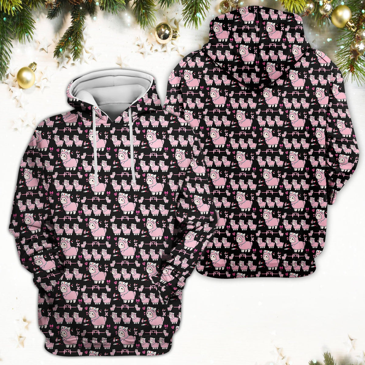 Llama Ain't Got Time For Your Drama Nurse Scrub Top