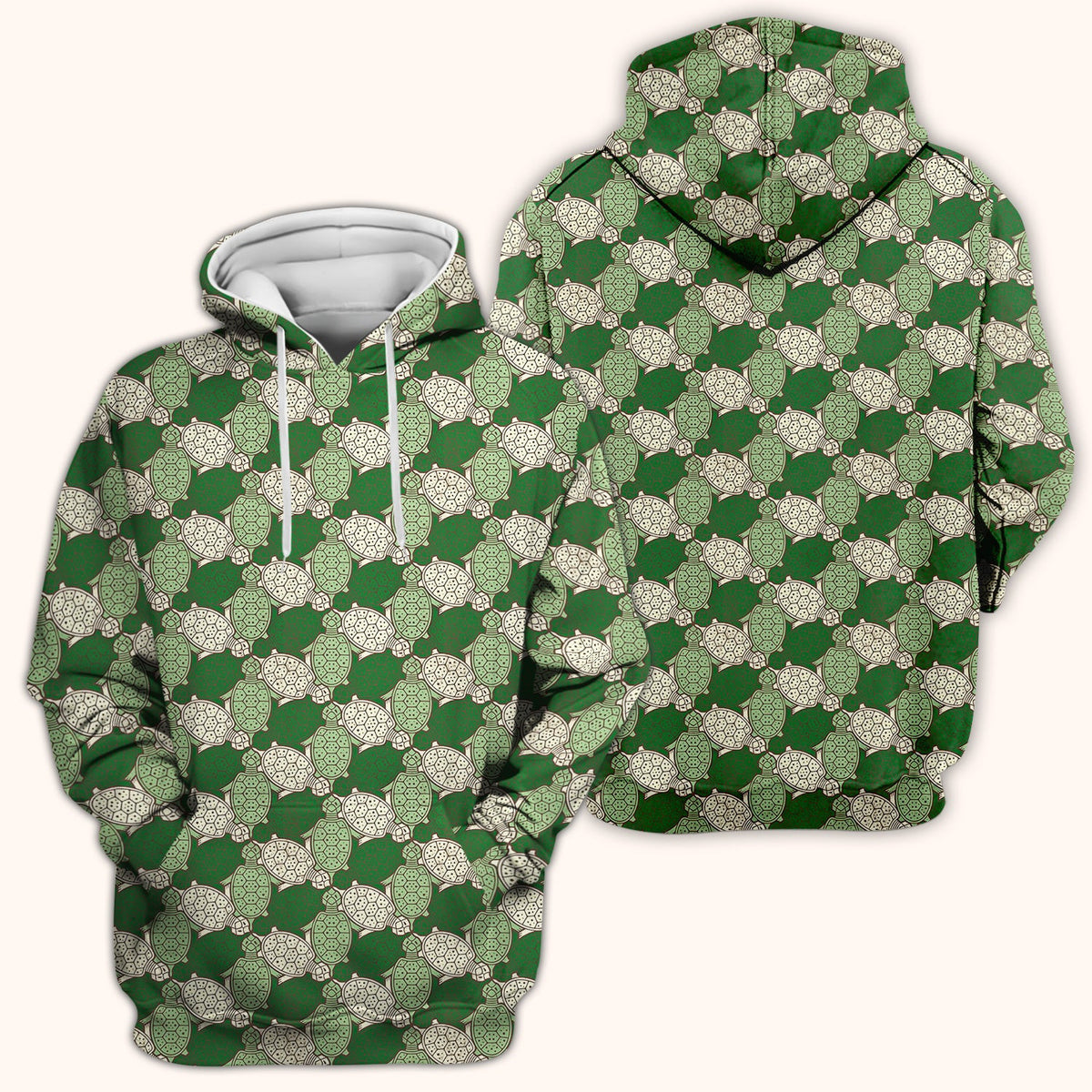 Green Sea Turtle Shell Nurse Scrub Top