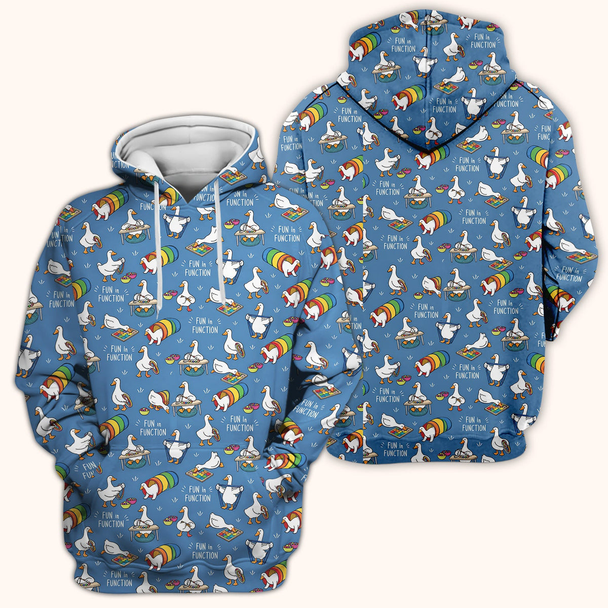 Fun In Function Occupational Therapy Duck Nurse Scrub Top