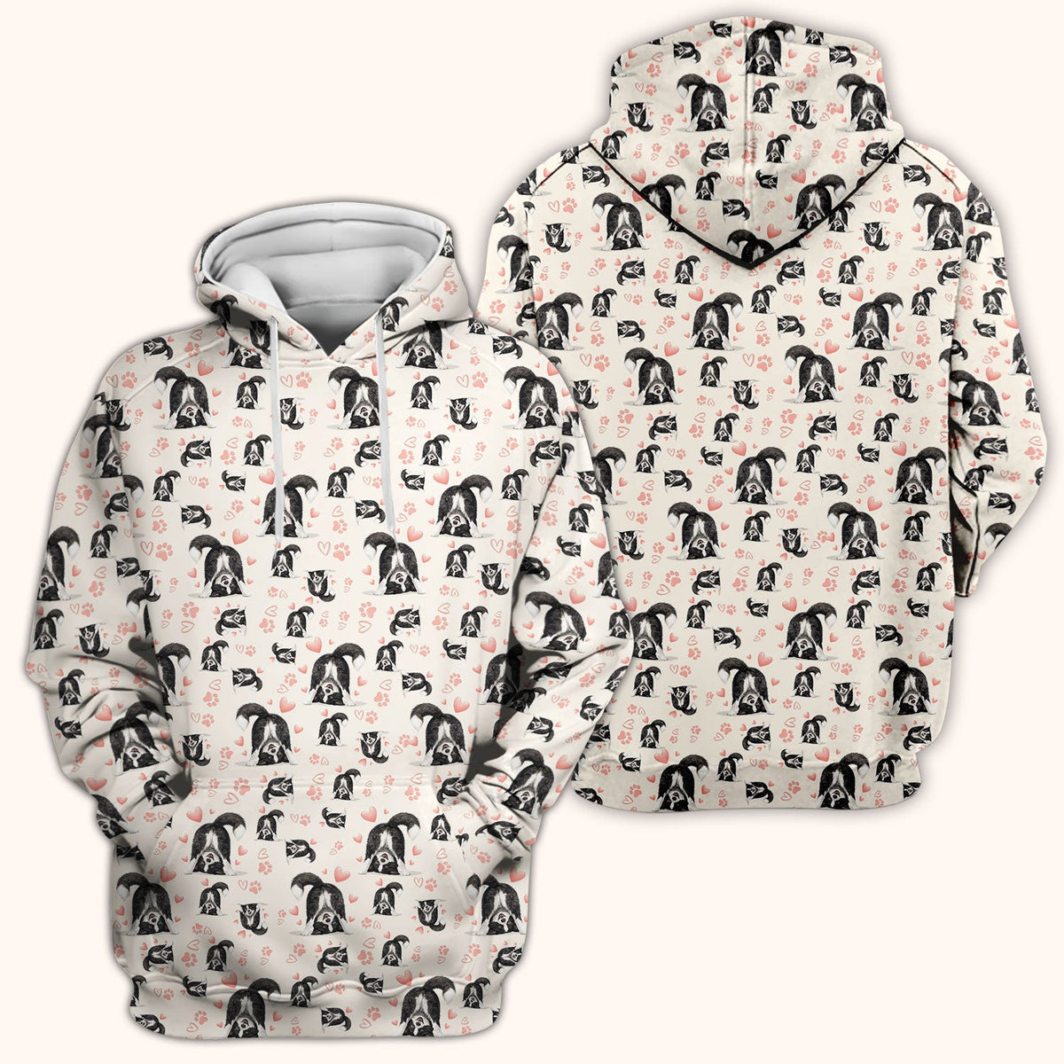 Puppy Heart Nurse Scrub Top