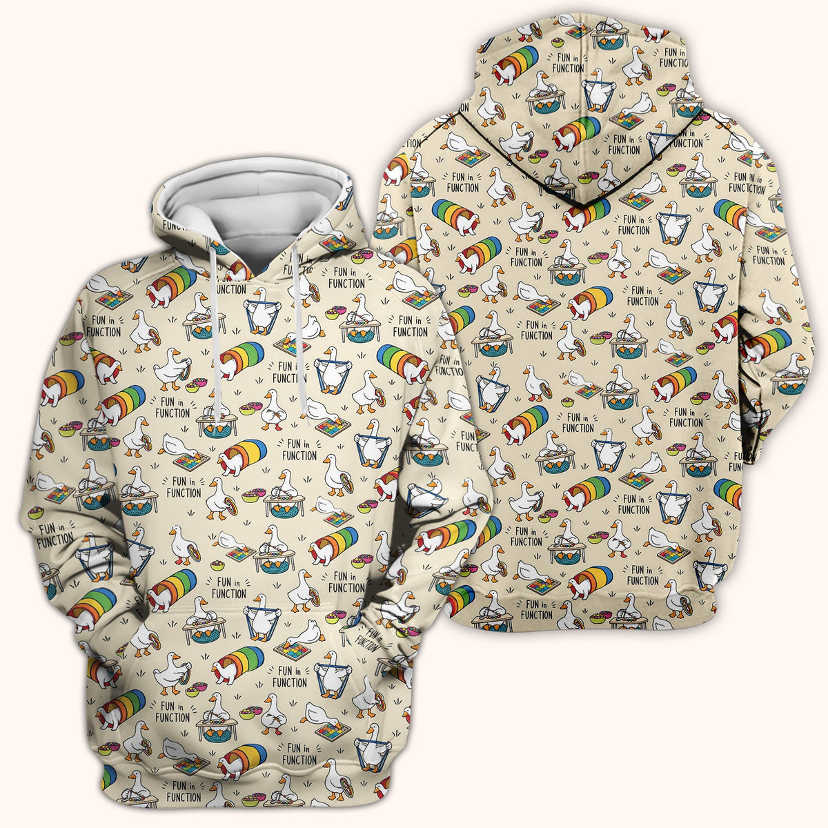 Fun In Function Occupational Therapy Duck Nurse Scrub Top