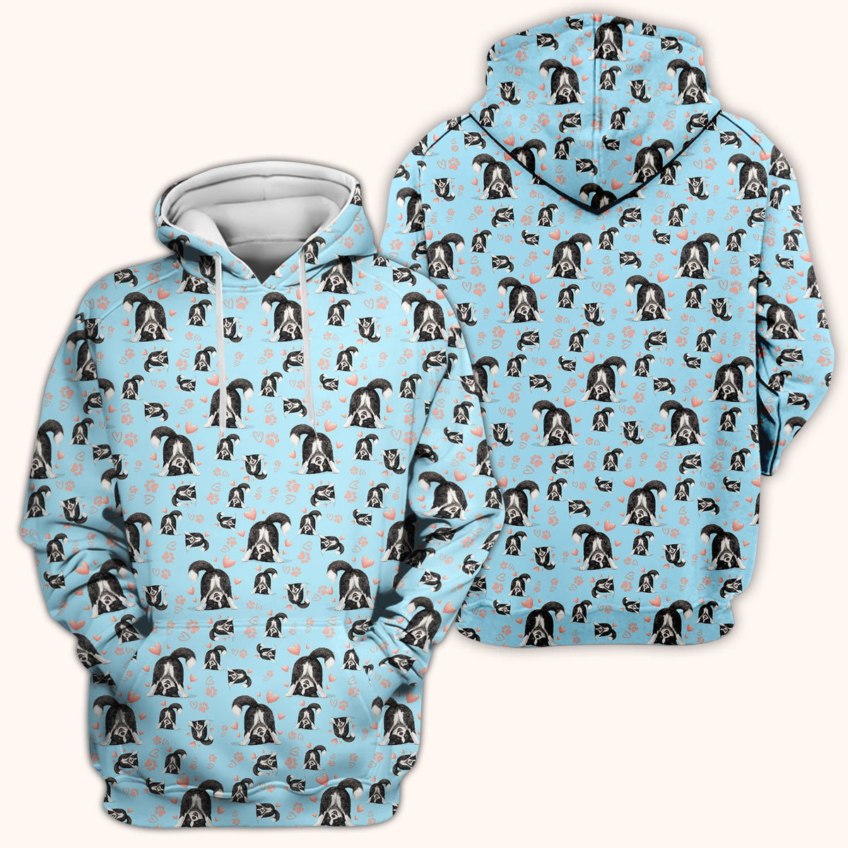 Puppy Heart Nurse Scrub Top