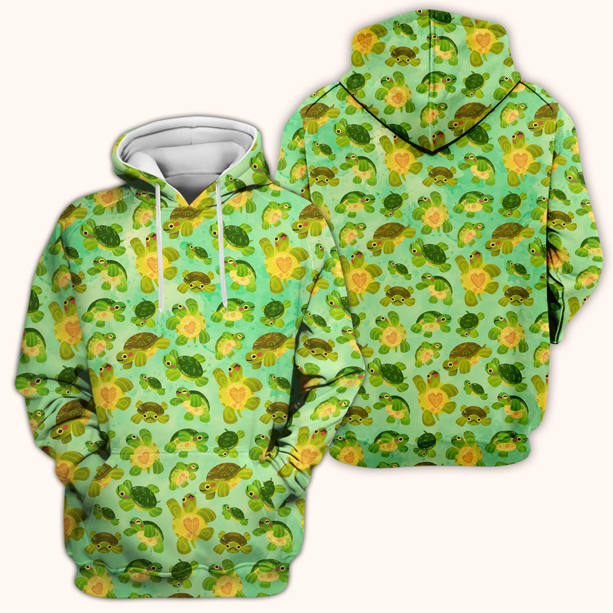 Green Sea Turtle Nurse Scrub Top