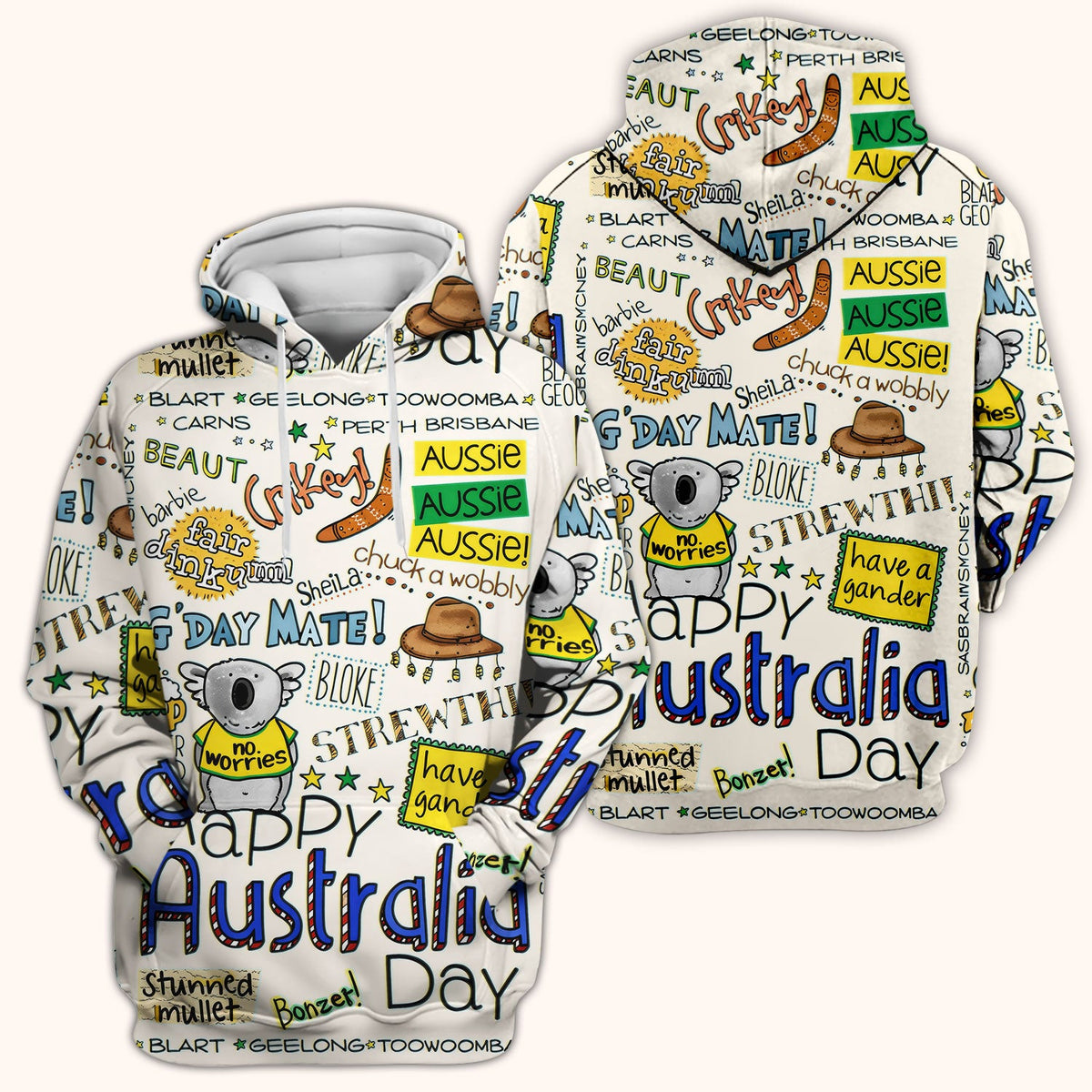 Koala Australia Nurse Scrub Top