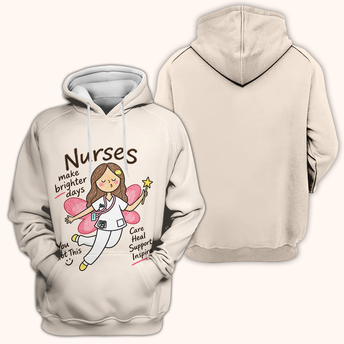 Nurses Make Brighter Days Fairy Shirt