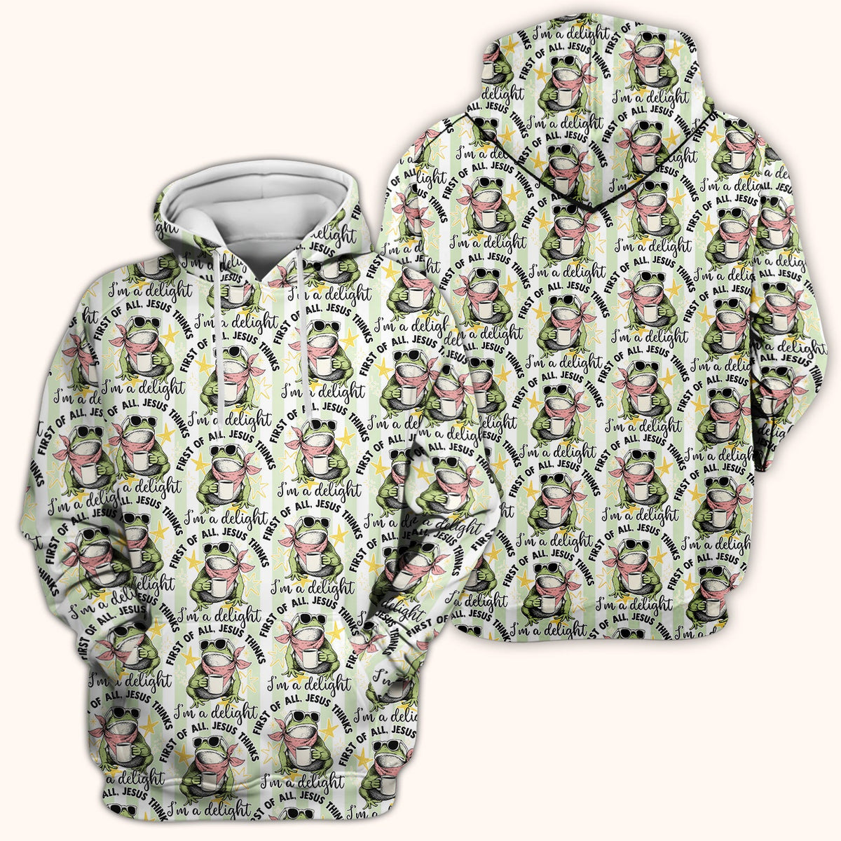 Frog Coffee Quote Nurse Scrub Top