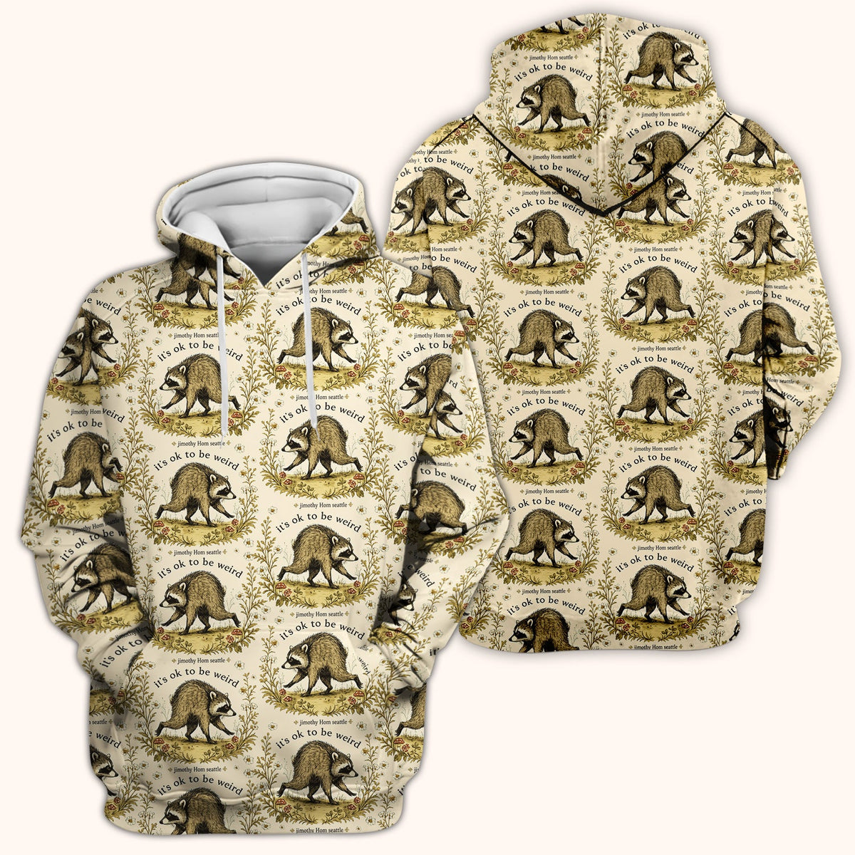 It's OK To Be Weird With Jimothy Scrub Top