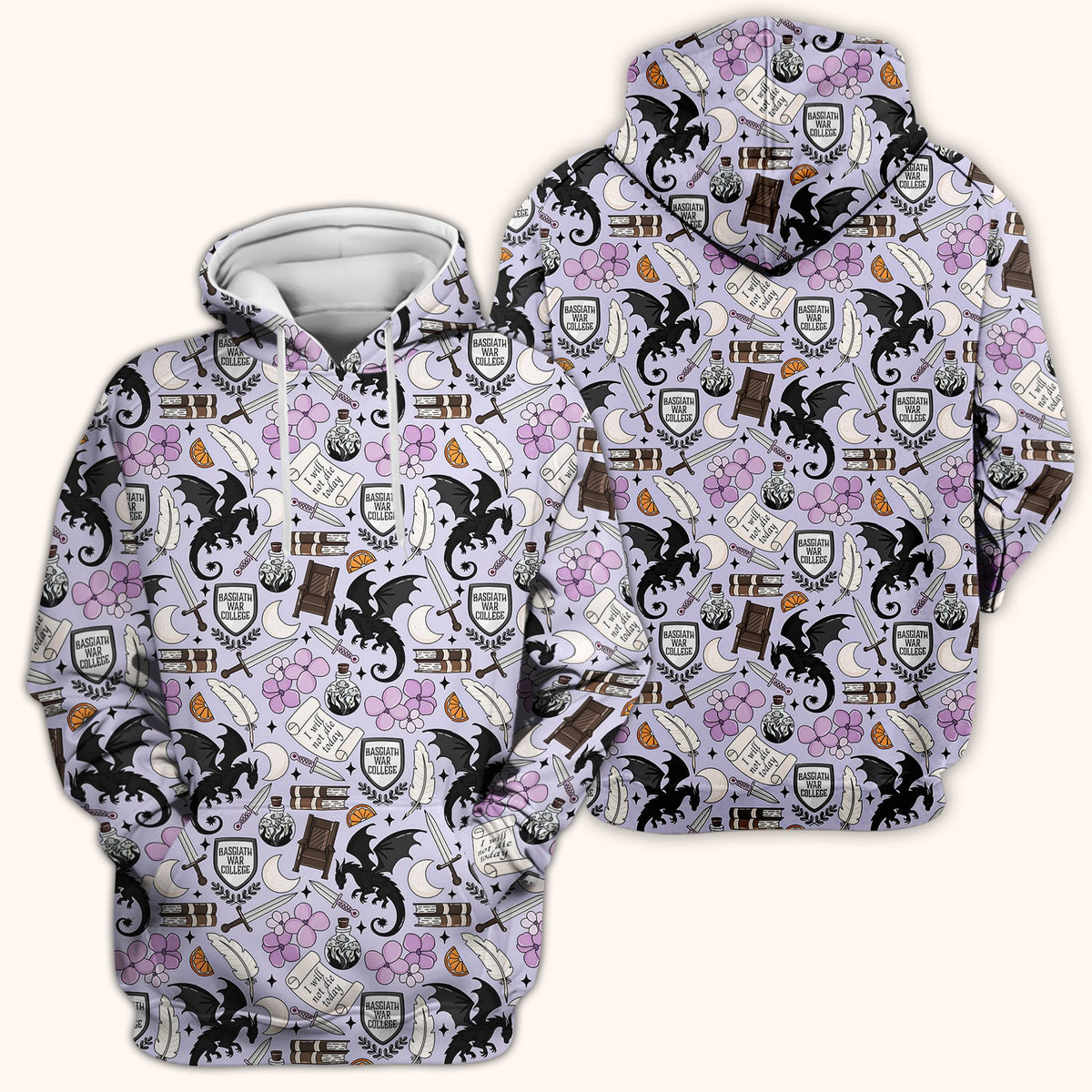 Spooky Gothic Fantasy Dragon Pattern Scrub Top, Comfortable Scrubs for Nurses
