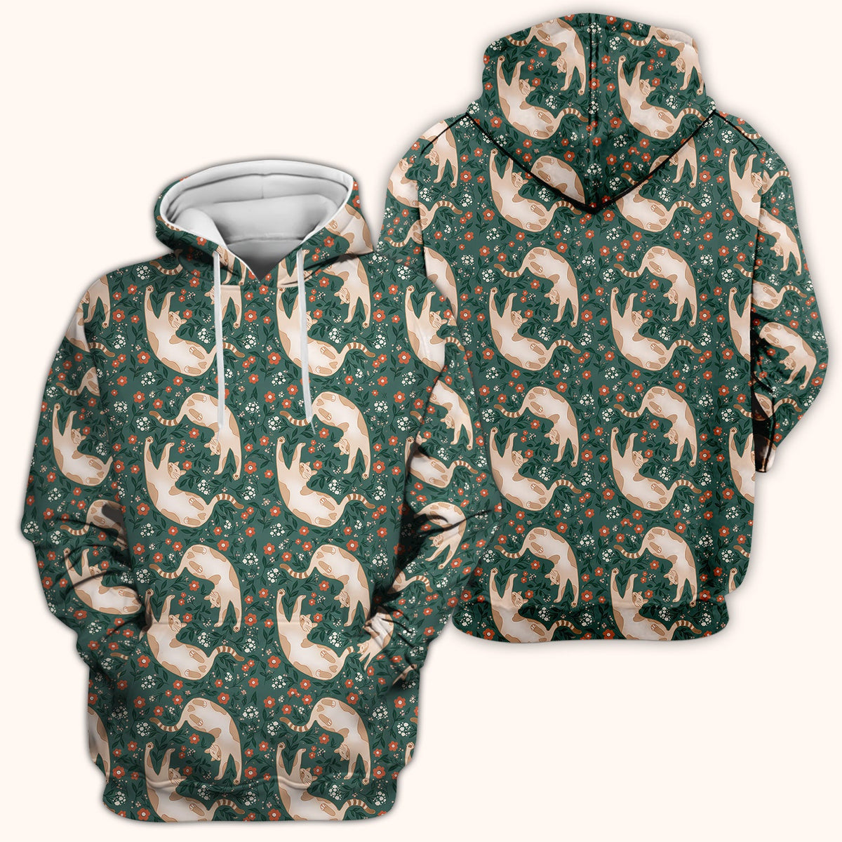 Glowing Blue Butterfly Garden Nurse Scrub Top