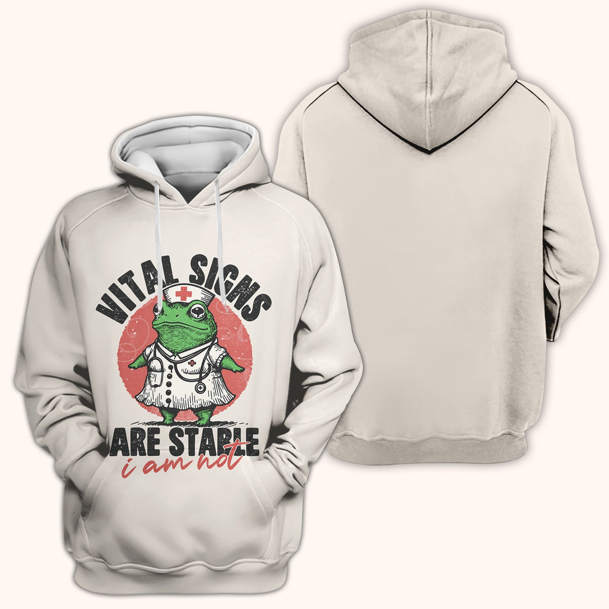 Vital Signs Stable I Am Not Frog Nurse Shirt