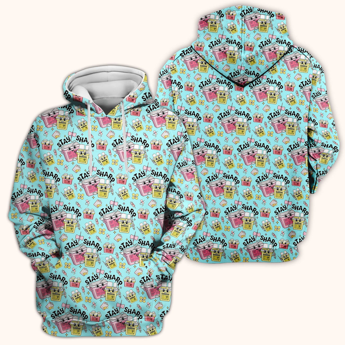 Stay Sharp Nurse Scrub Top