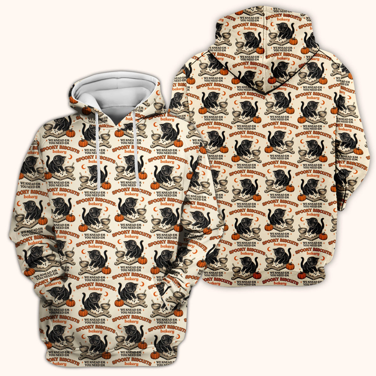 Black Cat Nurse Scrub Top - Halloween Gift